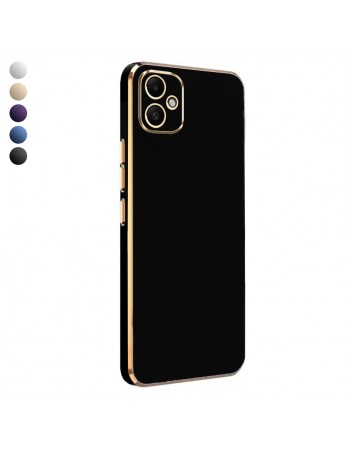 Samsung Galaxy A05 Kılıf Volet Luxury Seri Kamera Korumalı Silikon Kapak