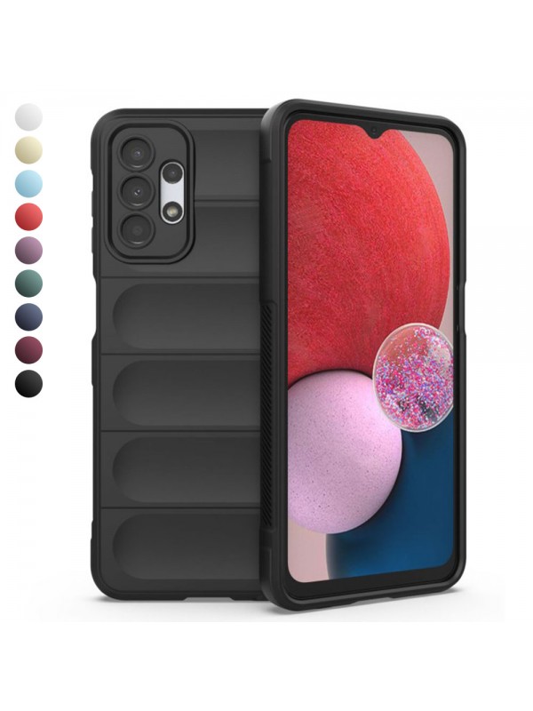 Samsung Galaxy A13 Kılıf Optimum Lens Çerçeveli Silikon Kapak