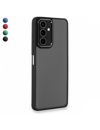 Samsung Galaxy A14 Kılıf Freya Lazer Lens Kamera Çerçeveli Silikon Kapak