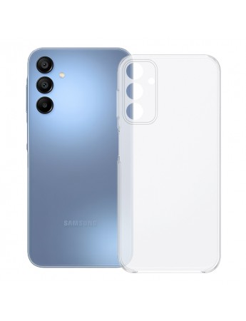 Samsung Galaxy A15 Kılıf Kamera Korumalı Silikon Şeffaf Arka Kapak