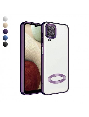 Samsung Galaxy A22 Kılıf Hole Lazer Silikon Kapak