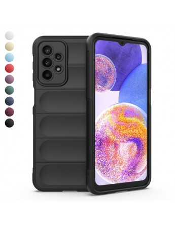 Samsung Galaxy A23 Kılıf Optimum Lens Çerçeveli Silikon Kapak