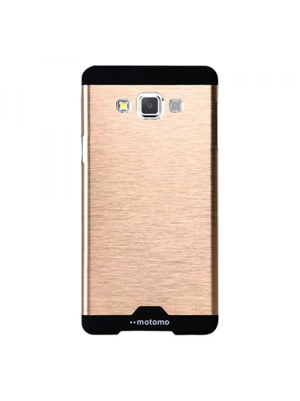 Samsung Galaxy A3 Metal Arka Kapak Motomo Gold…