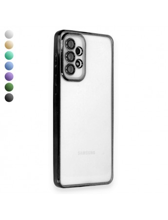 Samsung Galaxy A33 5G Kılıf Razer Lens Çerçeveli Silikon Kapak