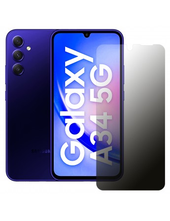 Samsung Galaxy A34 5G Hayalet Privacy FlexiGlass MAT Nano Ekran Koruyucu