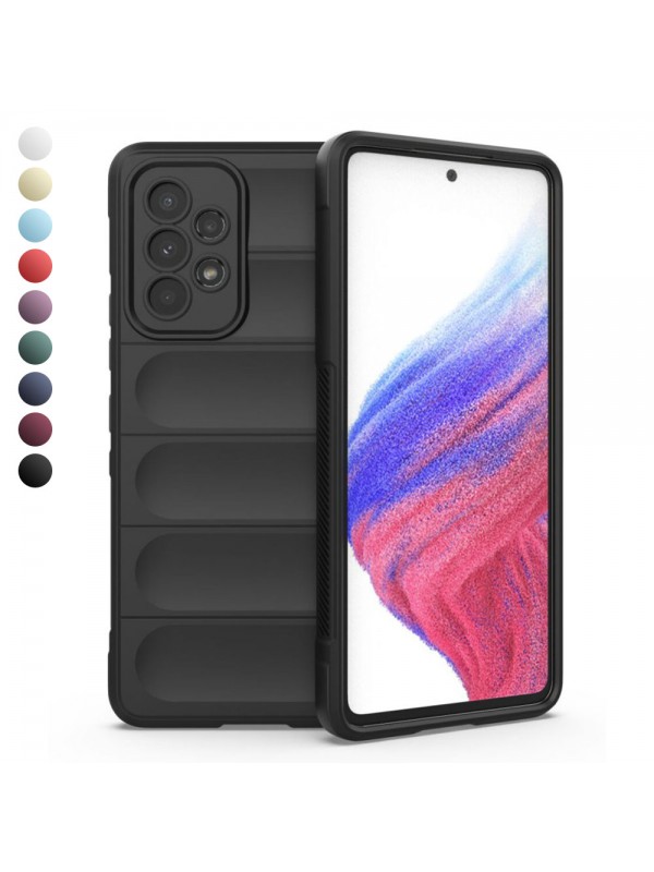 Samsung Galaxy A53 5G Kılıf Optimum Lens Çerçeveli Silikon Kapak