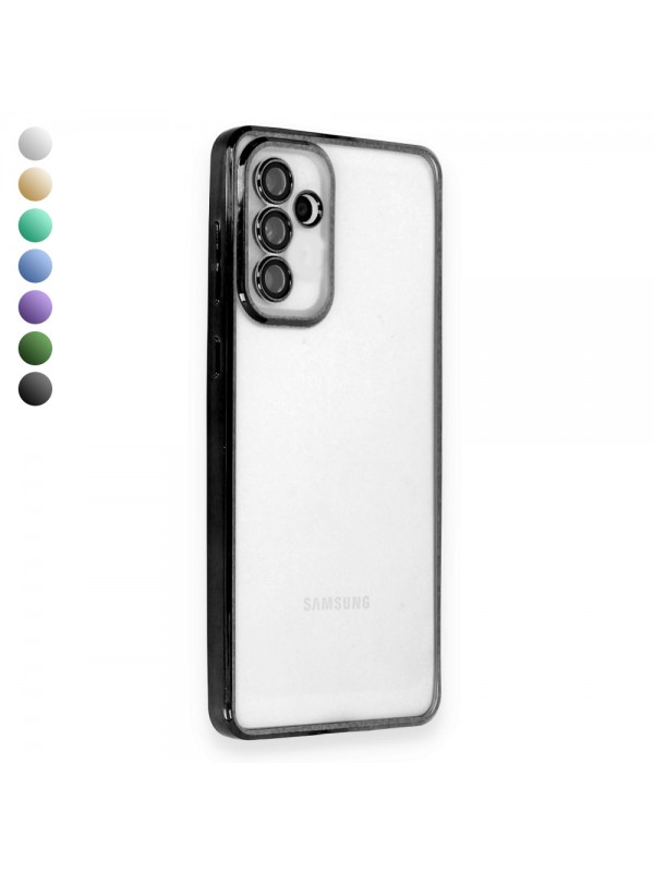 Samsung Galaxy A54 5G Kılıf Razer Lens Çerçeveli Silikon Kapa…
