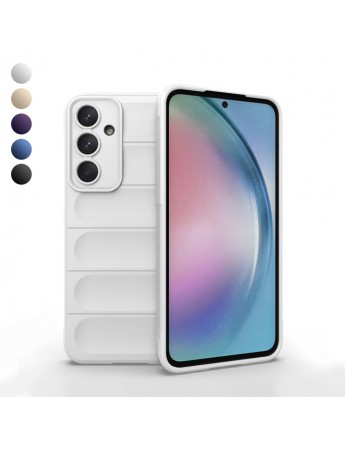 Samsung Galaxy A55 5G Kılıf Optimum Lens Çerçeveli Silikon Kapak