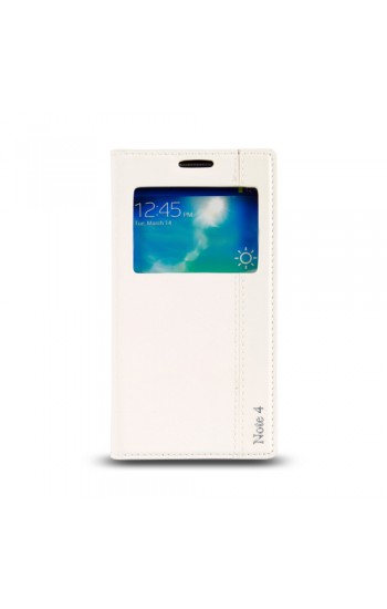Samsung Galaxy Note 4 (N910) Gizli Mıknatıslı Pencereli Magnum Kılıf …