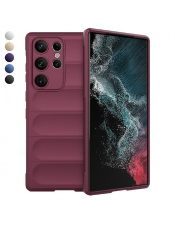 Samsung Galaxy S22 Ultra Kılıf Optimum Lens Çerçeveli Silikon Kapak