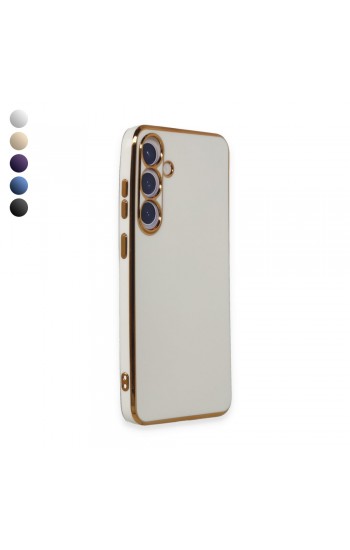 Samsung Galaxy S24 Kılıf Volet Luxury Seri Kamera Korumalı Silikon Kapa…