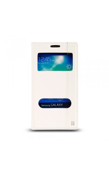 Samsung Galaxy S5 Mini (G800) Gizli Mıknatıslı Pencereli Magnum Kılıf…