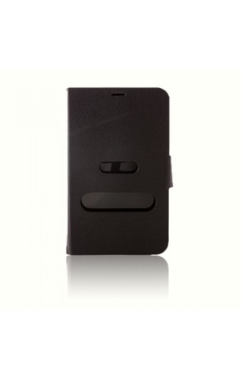 Samsung Galaxy Tab 3 T210 7" Yan Kapaklı Standlı Kılıf Siyah…