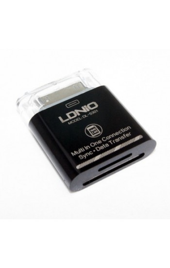 LDNIO DL-S301 Samsung Tablet ve Kamera Kart Okuyucu 30 Pin TF/SD/MMC…