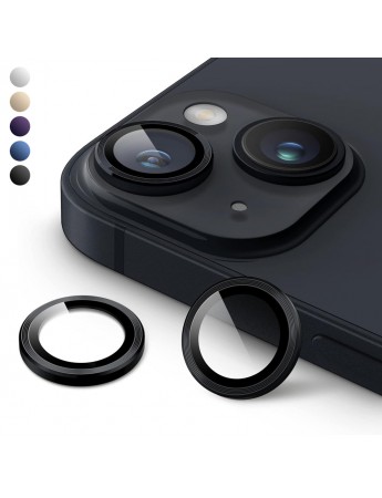 Shaza iPhone 14 / iPhone 14 Plus Plus Safir Kamera Lens Koruyucu 3lü Set