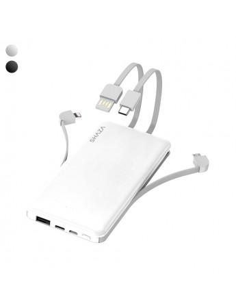 Shaza SG1001 10.000 mAh 4in1 Kablolu Powerbank