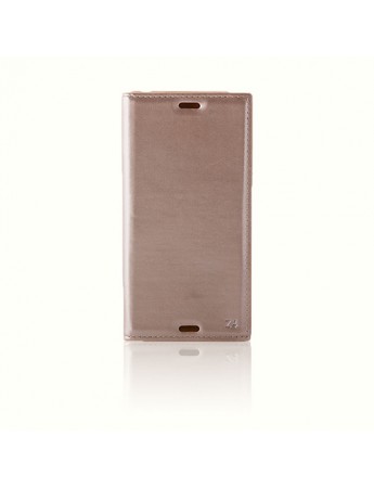 Sony Xperia Z4 Gizli Mıknatıslı Premium Magnum Kılıf Gold