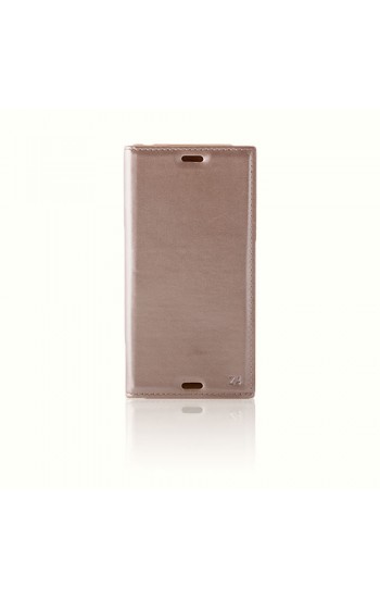Sony Xperia Z4 Gizli Mıknatıslı Premium Magnum Kılıf Gold…