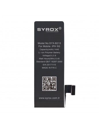 Syrox B213 iPhone 5 Batarya 1440 mAh