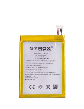 Syrox General Mobile Discovery 2 Batarya 2500 mAh B202