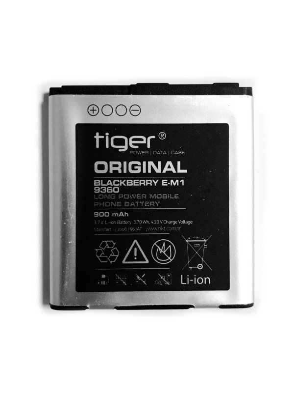 Tiger BlackBerry 9360 E-M1 Batarya 900 mAh…