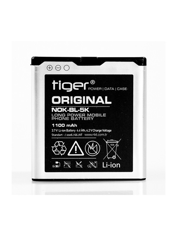 Tiger Nokia BL-5K Batarya 1100 mAh…