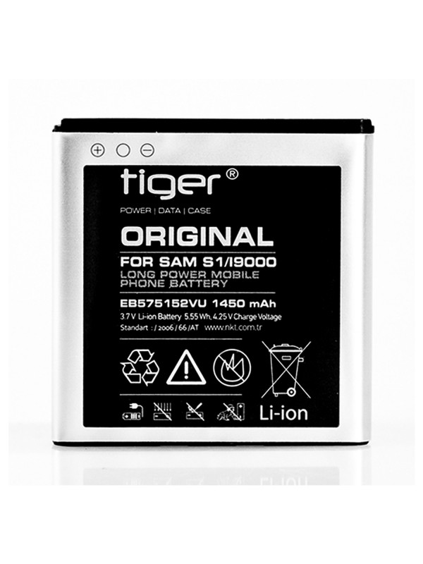 Tiger Samsung I9000 / I9003 EB575152VU Batarya 1450 mAh…
