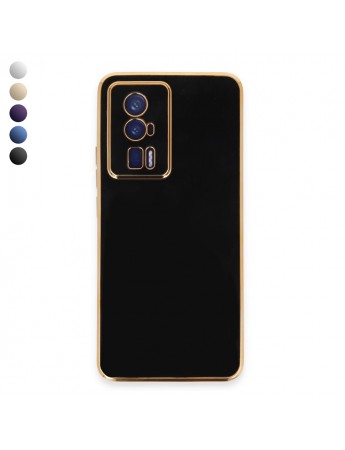 Xiaomi Poco F5 Pro Kılıf Volet Luxury Seri Kamera Korumalı Silikon Kapak