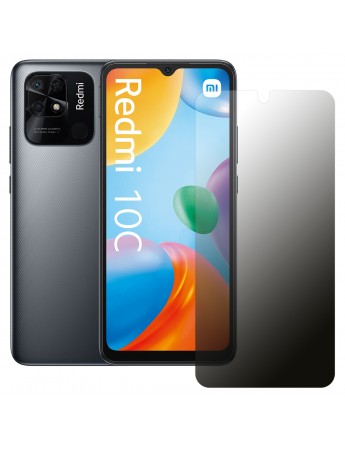 Xiaomi Redmi 10C / Poco C40 Hayalet Privacy FlexiGlass MAT Nano Ekran Koruyucu
