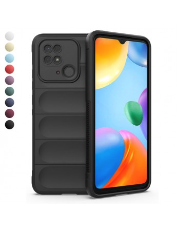 Xiaomi Redmi 10C / Poco C40 Kılıf Optimum Lens Çerçeveli Silikon Kapak