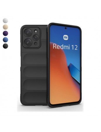 Xiaomi Redmi 12 Kılıf Optimum Lens Çerçeveli Silikon Kapak
