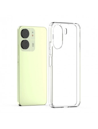 Xiaomi Redmi 13C Kılıf Silikon Şeffaf Arka Kapak