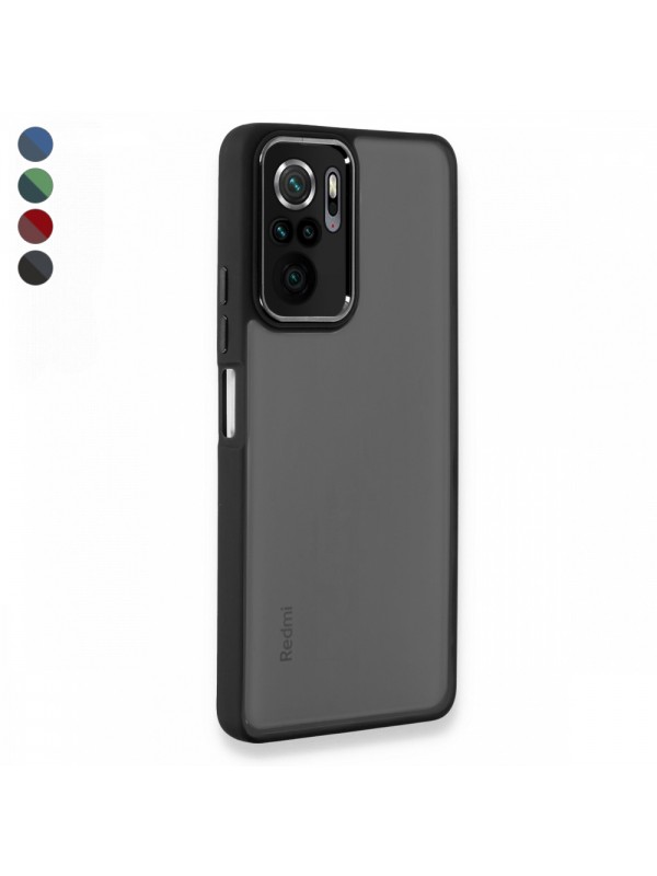 Xiaomi Redmi Note 10 / 10s Kılıf Freya Lazer Lens Kamera Çerç…