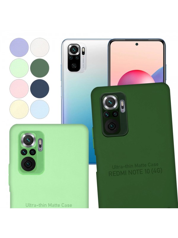 Xiaomi Redmi Note 10 / Redmi Note 10S Kılıf Kamera Korumalı Mat Ult…