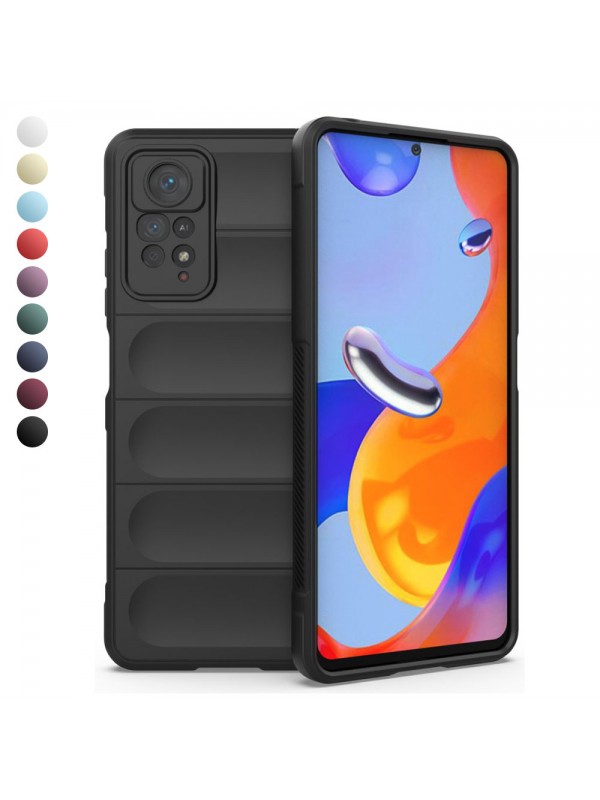 Xiaomi Redmi Note 12 Pro 4G Kılıf Optimum Lens Çerçeveli Silikon K…