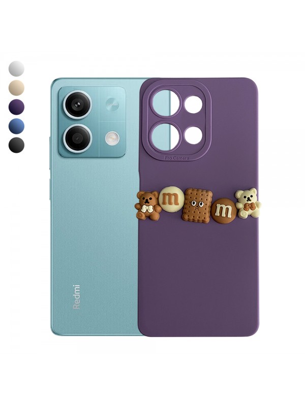 Xiaomi Redmi Note 13 5G Kılıf 3D M Bear Kamera Korumalı Siliko…