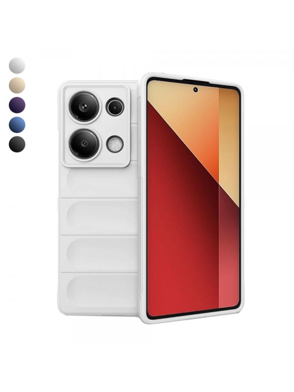 Xiaomi Redmi Note 13 Pro 4G Kılıf Optimum Lens Çerçeveli Sili…