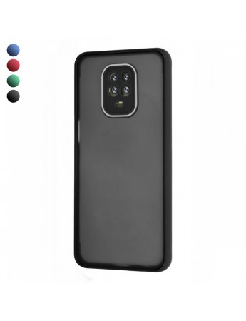 Xiaomi Redmi Note 9S / 9 Pro Kılıf Freya Lazer Lens Kamera Çerçeveli Silikon Kapak