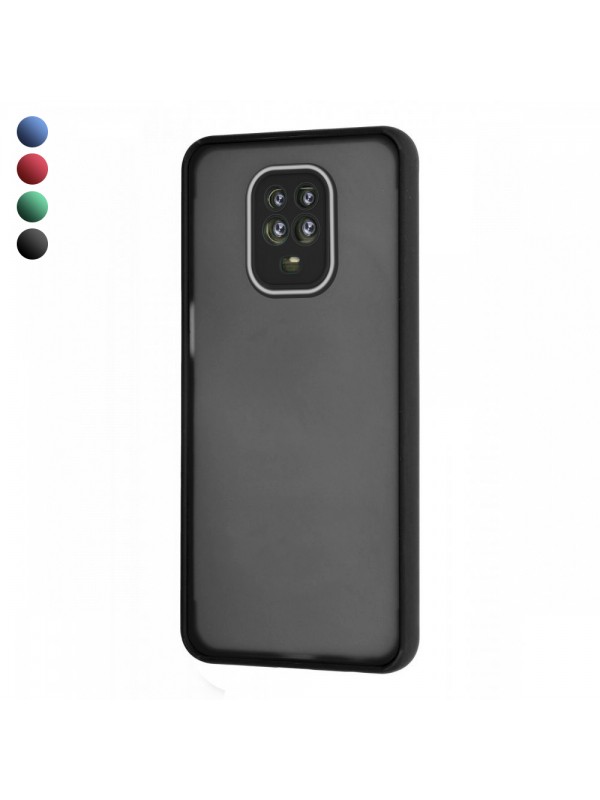 Xiaomi Redmi Note 9S / 9 Pro Kılıf Freya Lazer Lens Kamera Çerçeveli Silikon Kapak